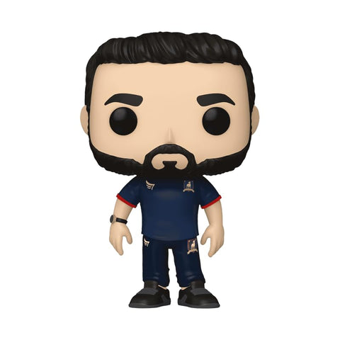 Funko Pop! TV: Ted Lasso - Roy Kent (Coach) WB Shop Exclusive Bundled with a Byron's Attic Protector