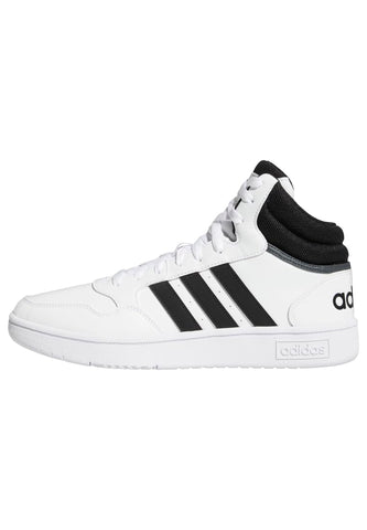 adidas - Hoops 30 Mid - GW3019 - Color: White - Size: 10.5
