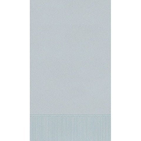 Amscan Silver 3-Ply Paper Guest Towels, 16 Ct. | Party Tableware