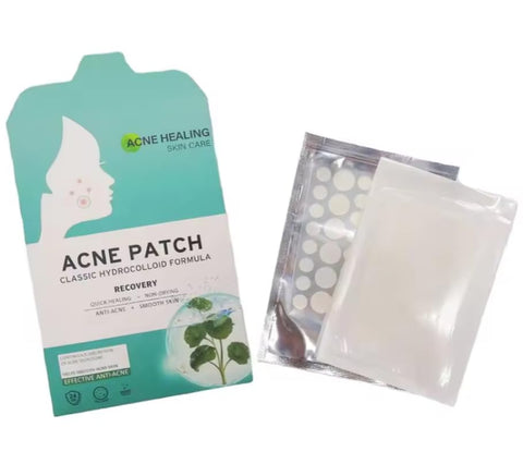 Generic TEA TREE OIL INVISIBLE WATERPROOF HYDROCOLLOID SPOT ACNE HEALING PIMPLE PATCHES ( 36 DOTS )