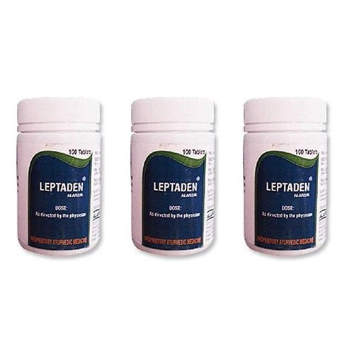 3 X Leptaden Alarsin Tablets Lactation 100 Tabs - Improves Lactation/Breast Milk by LEPTADEN