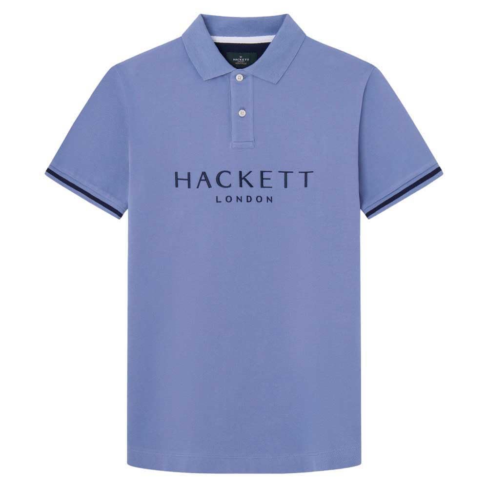 Hackett London Men's Heritage Classic Polo, Blue (Blue), S