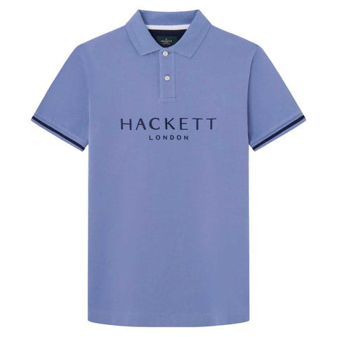 Hackett London Men's Heritage Classic Polo, Blue (Blue), S