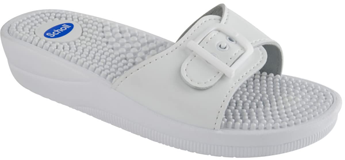 Scholl Women's Strandschuhe, White, EUR 38