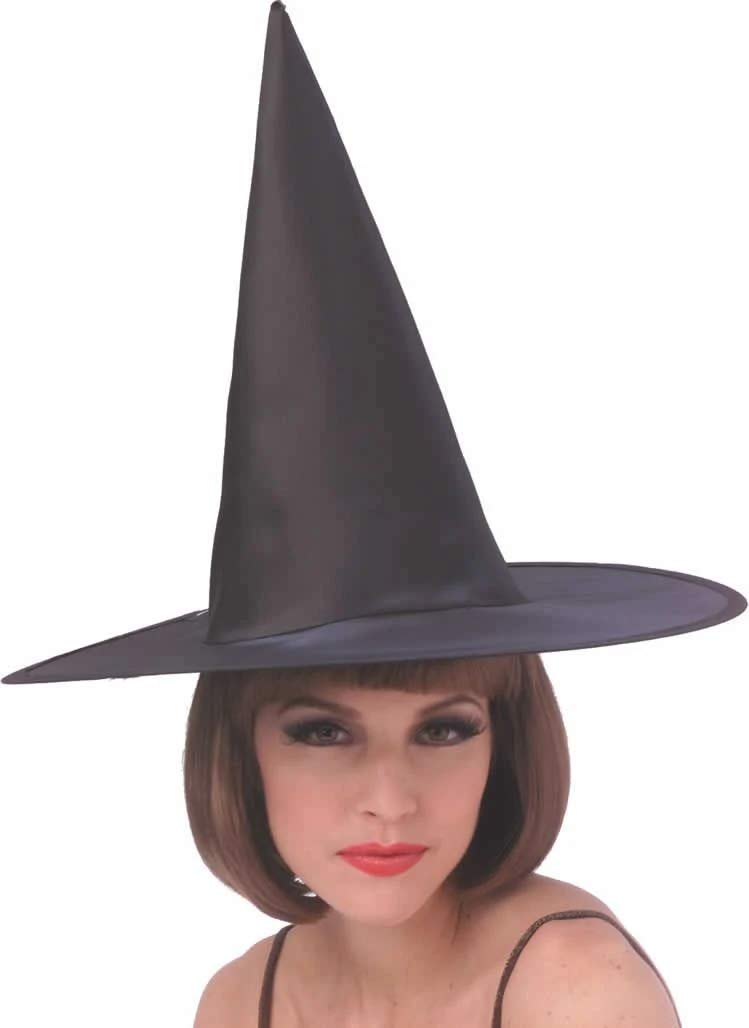 Rubie's H139S Official Adult Halloween Satin Witch Hat (One Size)