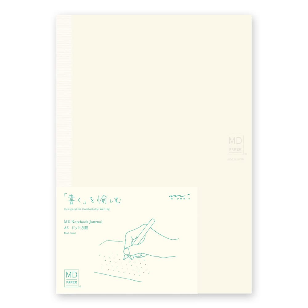 ???????(Designphi) DESIGNPHIL 15310006 Midori Notebook, MD Notebook, Journal, A5, Dot Square A
