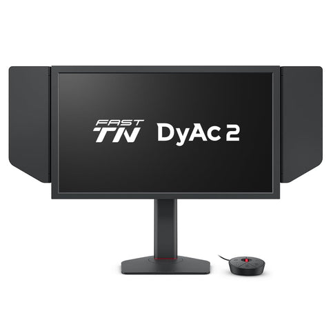 BenQ ZOWIE XL2566X+ eSports Gaming Monitor | 24.1 inch | 400 Hz | Fast TN | DyAc 2 | XL Setting to Share | S Switch | Shielding Hood | 1080p