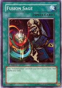 Yu-Gi-Oh! - Fusion Sage (DP1-EN015) - Duelist Pack 1 Jaden Yuki - Unlimited Edition - Common