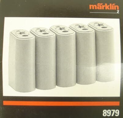 Marklin My World Bridge Pillars (5-Piece), 1-5/8-Inch