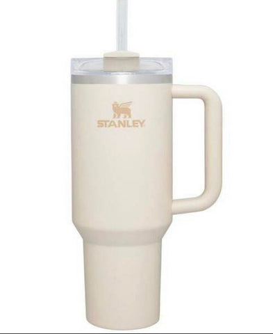 Stanley 40 oz Stainless Steel H2.0 Flowstate Quencher Tumbler - Hearth & Hand™ with Magnolia (Best Beige)