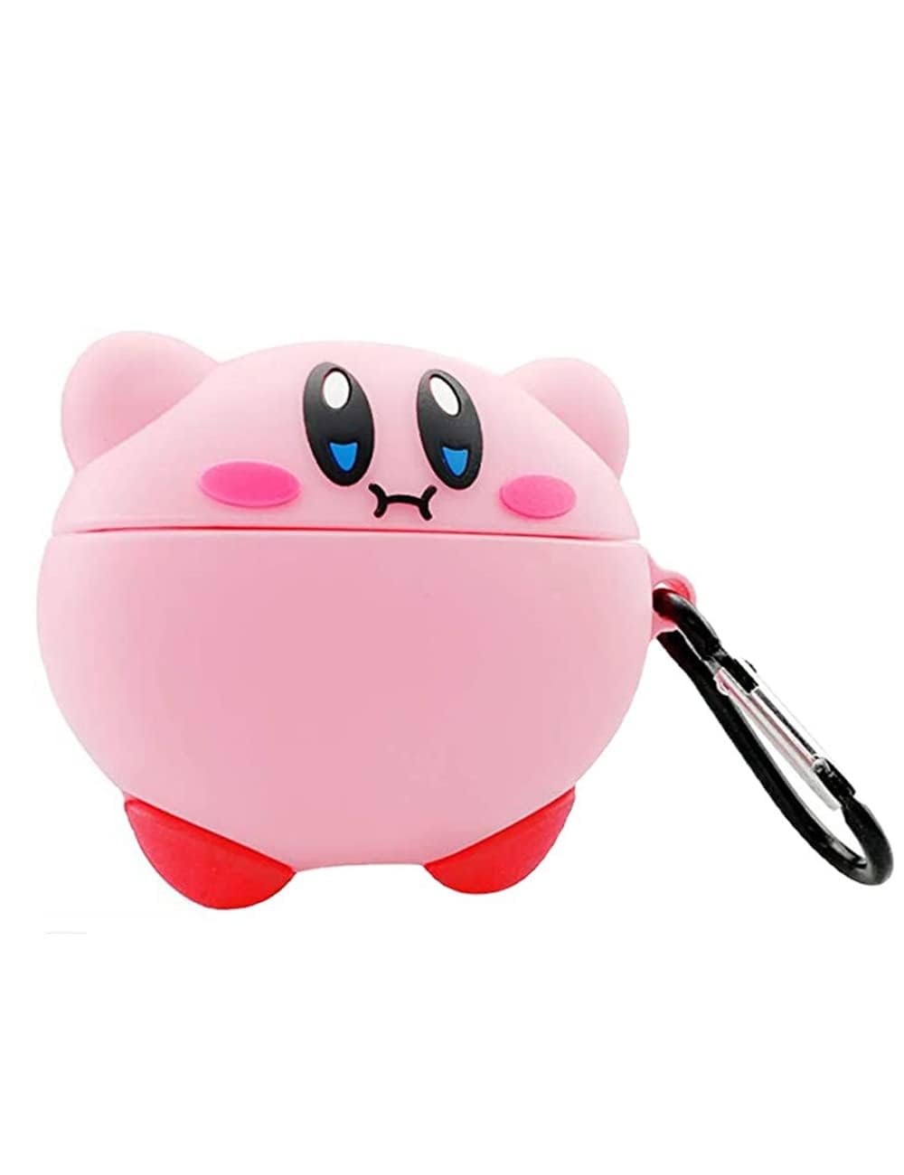 Adorable Case Design for Apple AirPods 4 2024 Version Cartoon Cute Case Soft Silicone Cover Silicone Shockproof Case Anti-Fall Case for AirPods 4 Case (PinkMonster, AirPods 4)