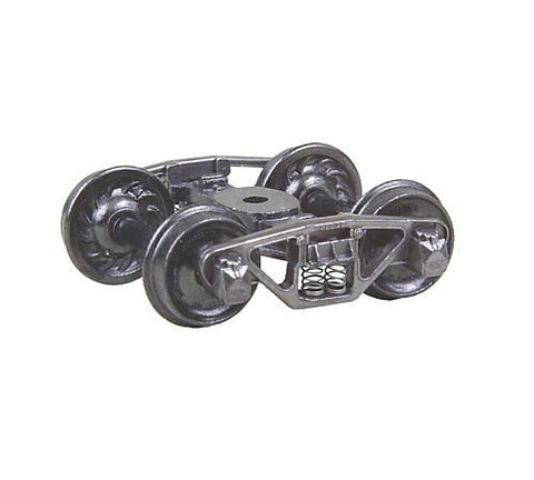 Kadee HO Scale Vulcan Double Truss Truck, 33" Ribbed Wheels (1pr)