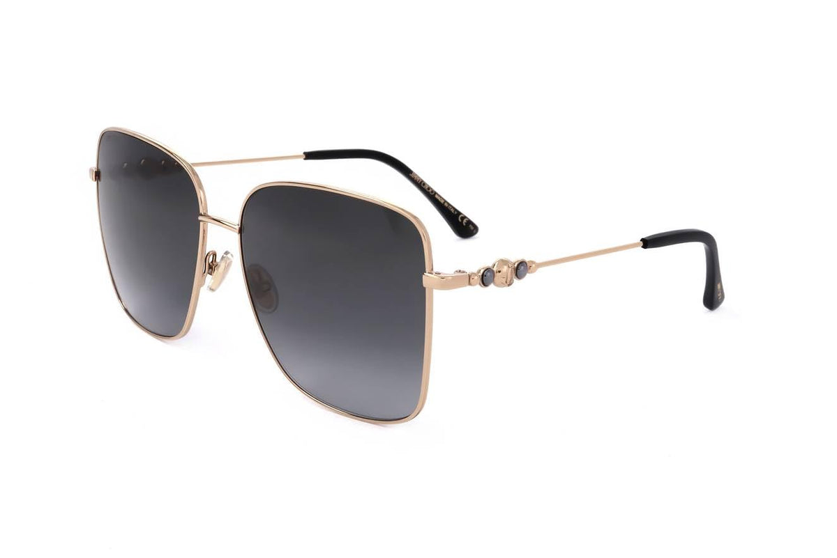 Jimmy Choo HESTER/S 2M2 BLACK GOLD 59/15/145 WOMAN Sunglasses