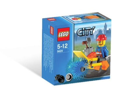 Lego City Set #5620 Mini Figure Street Cleaner