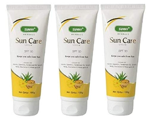 Bakson's Sunny Sun Care Cream -100 gms (Pack of 3)