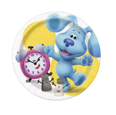 Blue's Clues Birthday Party Supplies Bundle Pack for 16 includes Plates, Napkins, Table Cover, Favor Loot Bags, Party Invitations, Thank You Notes