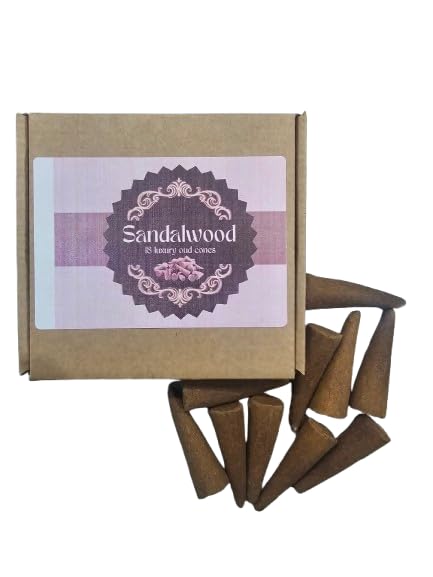Bukhoor Fragrance Cons Home Office Arabian Incense Air Freshene Aroma Oud Musk (One Size, Sandalwood)