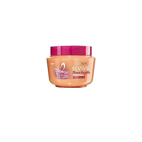 L'ORÃƒâ€°AL Elvive Dream Long Length-Saving Mask for Long and Straight Hair 300 ml (10.1 Fl Oz), 1 unit - Made in Italy, Bianco