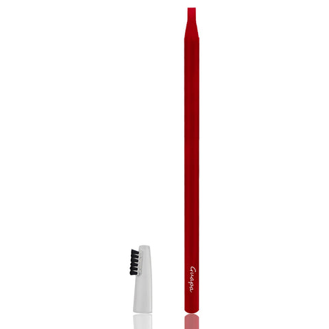 Microblading Supplies Waterproof Eyebrow Pencil-6 Pieces Red Brow Lips Mapping Pencil Set For Marking, Filling, Outlining, Tattoo Makeup Kit And Permanent Makeup Eye Brow Lip Liners (6PCS Red Pencil)