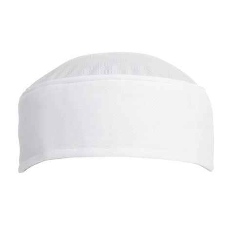 Chef Works Total Vent Beanie, White, One Size Fits All, Material: Polycotton, Elasticated Fit, Men and Women Chefs and Cooks, A977