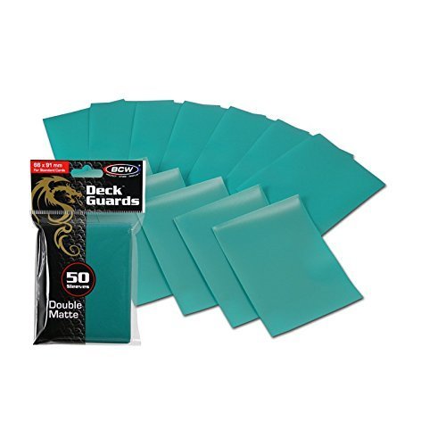 600 Teal Double Matte Deck Guard Card Sleeves - Ultra Protectors - MTG