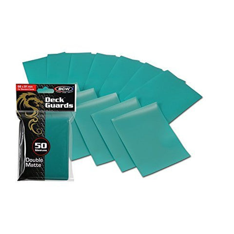 600 Teal Double Matte Deck Guard Card Sleeves - Ultra Protectors - MTG