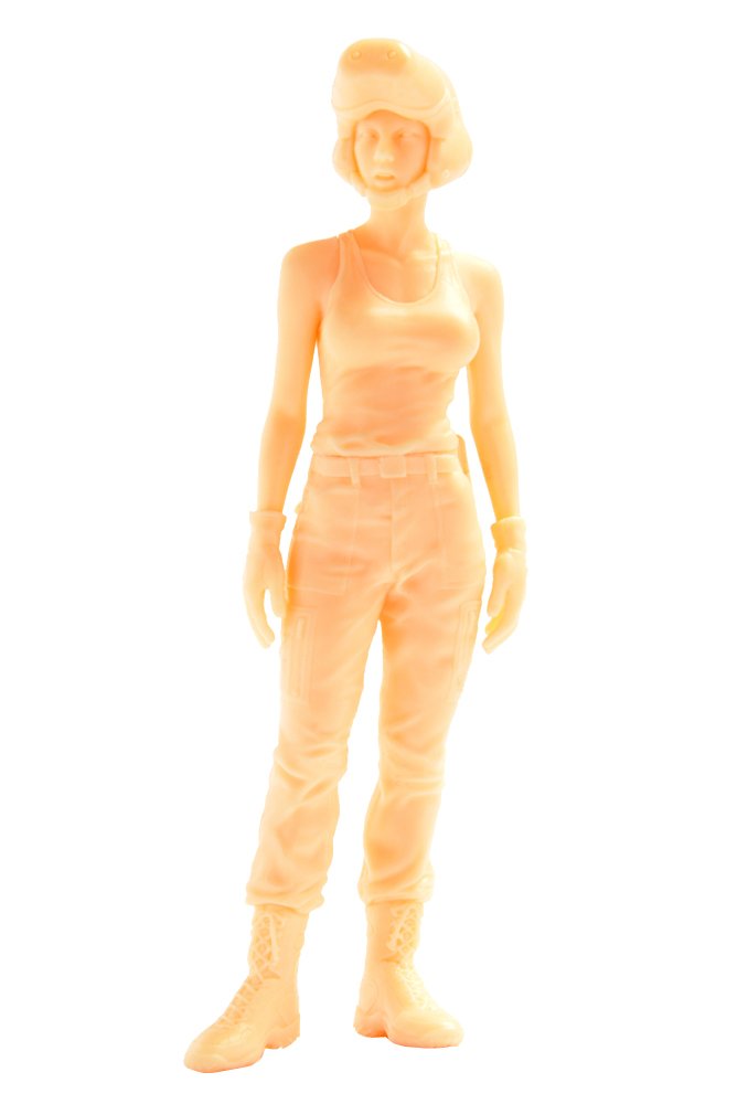 Brick Works Maschinen Krieger Heavy Metal Cover Version Female Pilot 1/20 Scale Resin Cast Assembly Kit