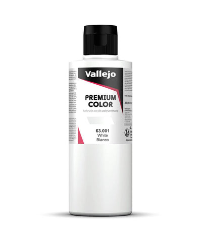Vallejo 063001 Game, Matte White, 200 ml