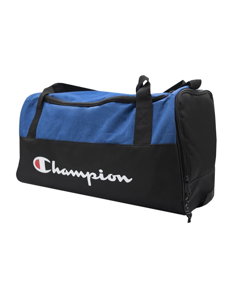 Champion Prologue Duffel Bag, Blue/Black, One Size