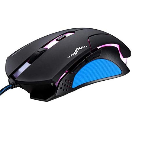 6 Button Colorful Backlight Optical Wired Gaming Mice