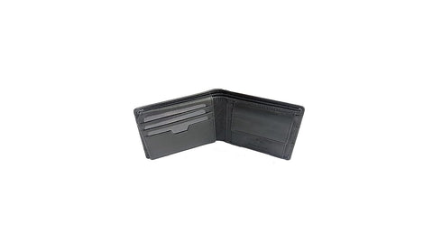 Zaid Leather Next Generation RFID Protected Genuine Leather Wallet (Black)