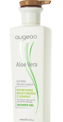 Aloe vera shower gel for acne, lichen planus a very itchy rash eczema on the skin sun burns, and radiation-induced skin toxicity.
