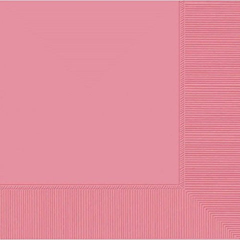 Amscan Party Perfect Bright & Pretty 2-Ply Luncheon Napkins (50 Piece), Pink, 6.6 x 6.6