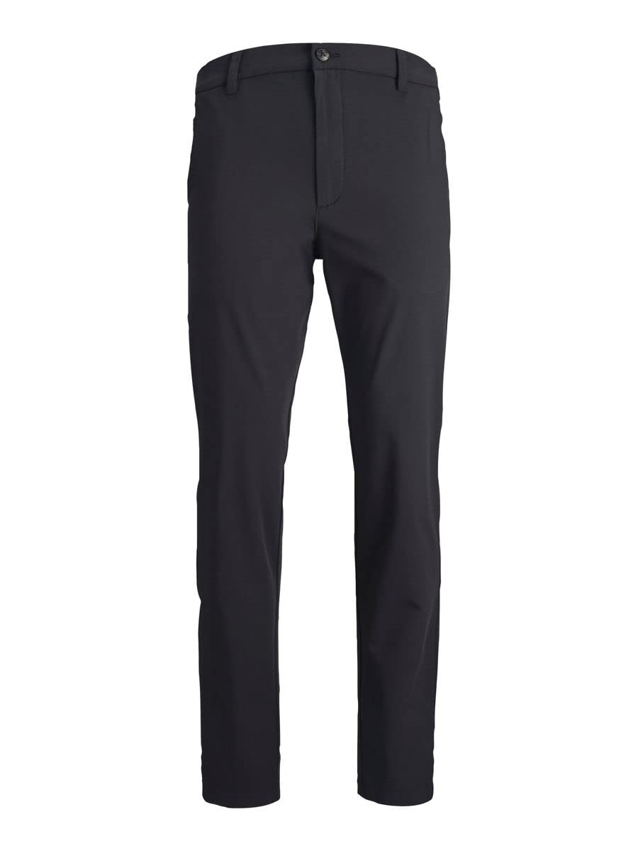 JACK & JONES Men's Jpstollie Jjbenji DEK Noos Chino Trousers, Black, 31W / 34L