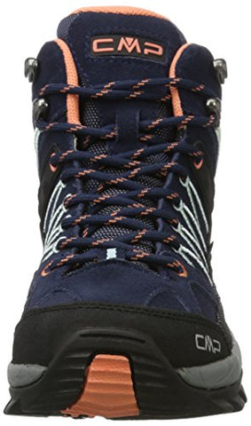 CMP Women's Rigel Mid High Rise Hiking Shoes, Blue B Blue Giada Peach 92ad, 5.5 UK