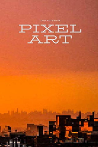 Grid notebook pixel art sketchbook for gamedev illustrators