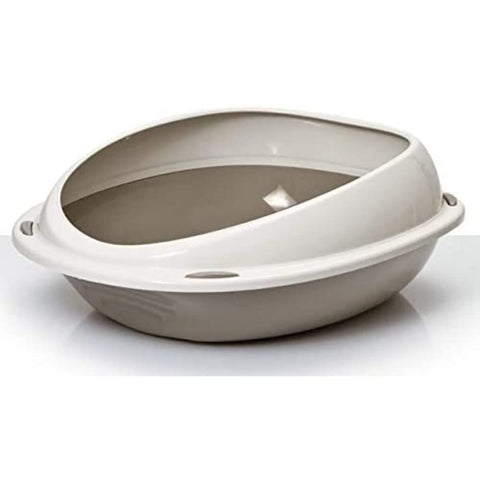 AimÃƒÂ© | Cat Litter Tray | Removable Protective Lip | Oval Kitten and Cat Litter Tray | Toilet House | 45 x 36 x 15.5 cm