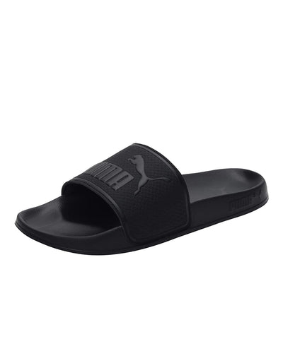 PUMA Unisex's Slide Sandal, Black Black, 6 us