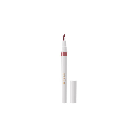 stila Calligraphy Lip Stain | Long-Lasting Tint, Moisturizing, Transfer-Proof, Lightweight, Sheer Buildable Color, Fades to a Natural Wash of Color | Maya, 22 Fl. Oz.