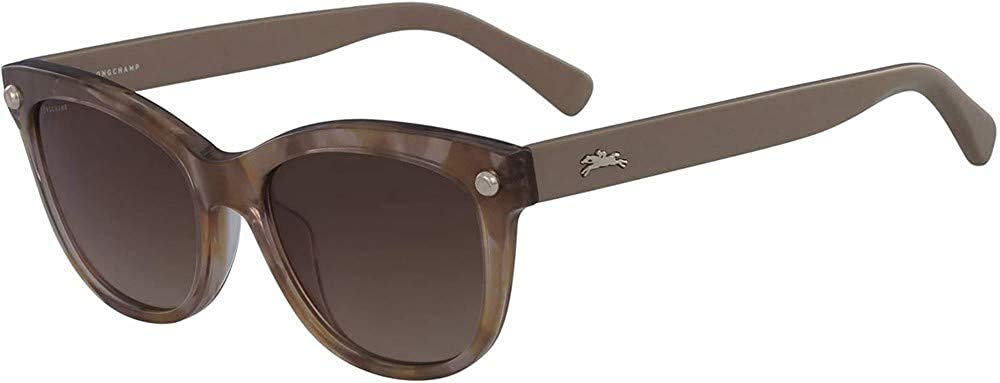 Longchamp Women's LO614S-264 Sunglasses, Havana Pink/Brown, TamaÃ±o: 53/18/140