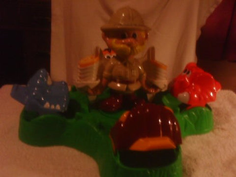 Fisher-Price SNACKIN, Safari 1994, The Slap-Happy Feed -The-Hungry- Animals Action Game