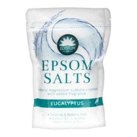 Eucalyptus Epsom Bath Salt Crystal 450g Natural Magnesium Sulphate Relax Soothe