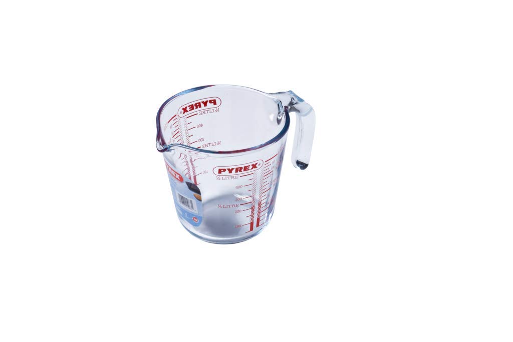 Pyrex Glass Measuring Jug Transparent, 0.5L