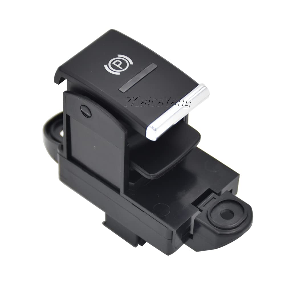 Parking Brake Button Switch Emergency P Handbrake Replacement Button Switch On/Off for Porsche Cayenne Turbo 2011-2016