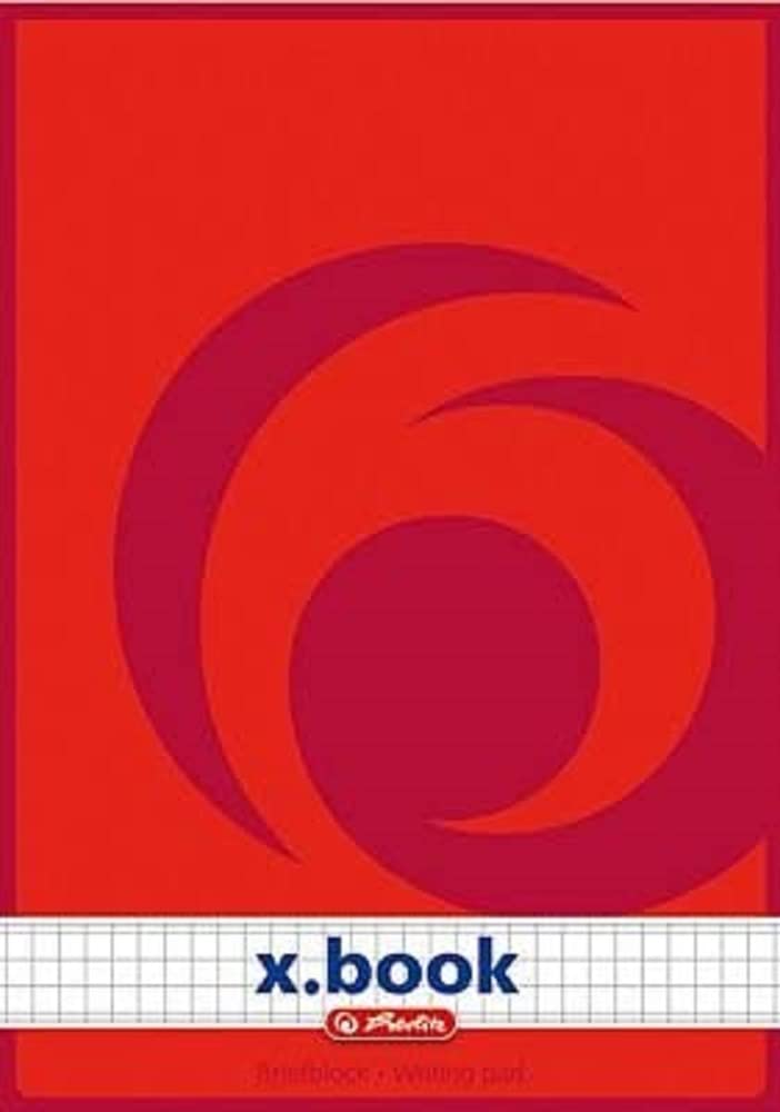 Herlitz 717538 Letter Pad A5 Squared 50 Sheets 10 Pads