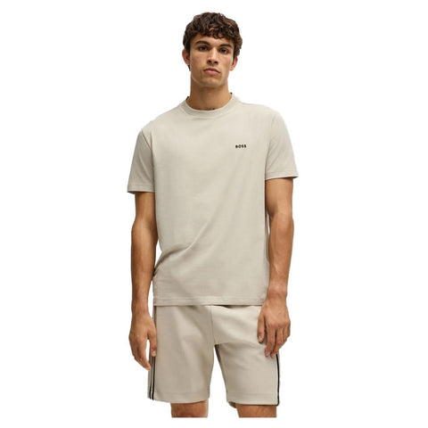 BOSS Men's Tee, Light Beige273, XL