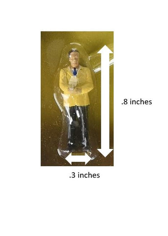 Bachmann Industries Miniature O Scale Figures Businessmen Train (6 Piece)