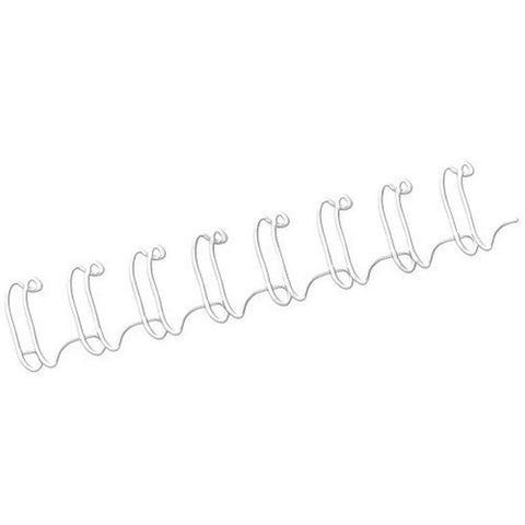 Fellowes 14.3mm Wire Binding Element - White (Pack of 100)