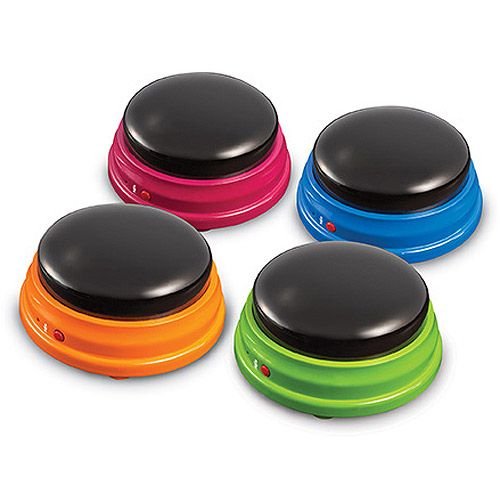 1 Recordable Answer Buzzer by Learning Resources 3770 - Colors Vary