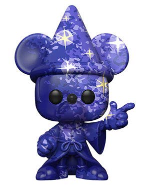 Funko Pop! Set of 2 - Fantasia 80th - Mickey Mouse Artist Editions #1 and #2 w/Case